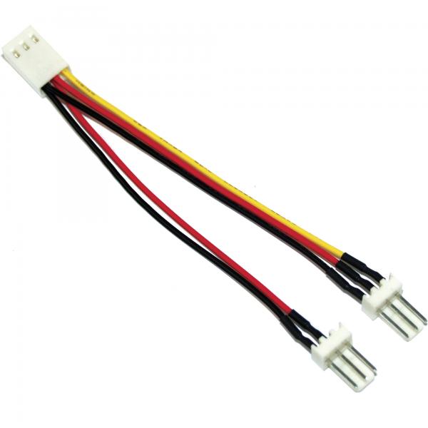 Cavo Adattatore Ventola Inline: Molex Bu A 3 Pin A 2 Molex St A 3 Pin