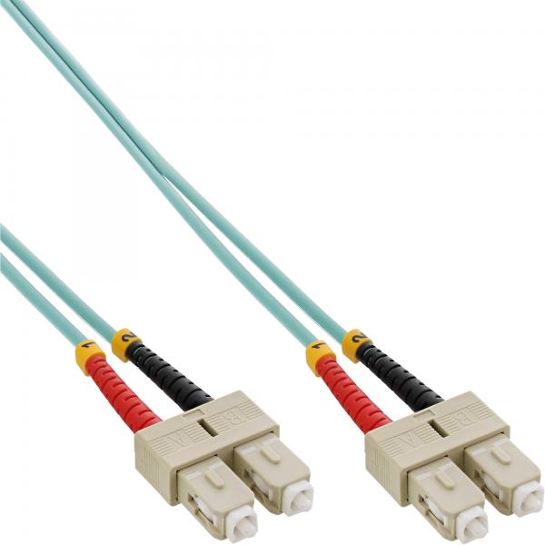 Cavo Duplex In Fibra Ottica Inline - Sc/sc - 50/125µm - Om3 - 10 M