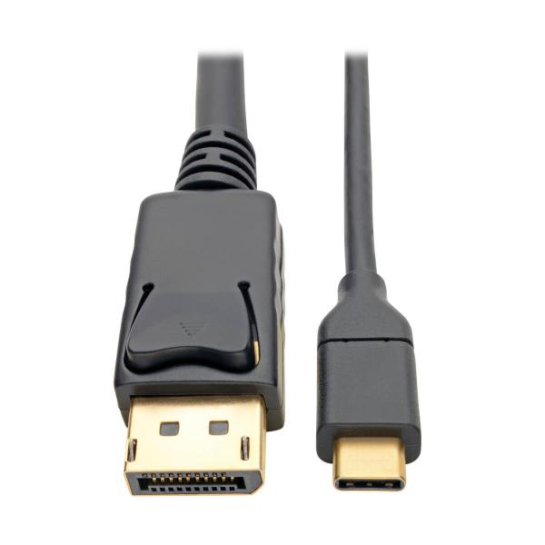 Tripp UsB-C To Displayport Cable, 4k @ 60hz, Thunderbolt 3, Usb Type C, UsB-C, Usb TypE-C, 6' 6ft. - Adapterkabel - 24 Pin UsB-C (m)