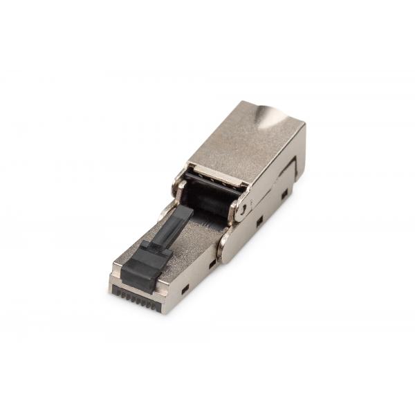 La Spina Da Campo Digitus Cat 6a Può Essere Angolata, Stp Con Cappuccio Di Protezione Antipolvere, Protezione Antipiega