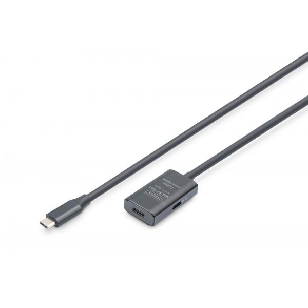Cavo Prolunga Digitus Active Usb 3.2 Gen1 5g, UsB-C - UsB-C, 5 M
