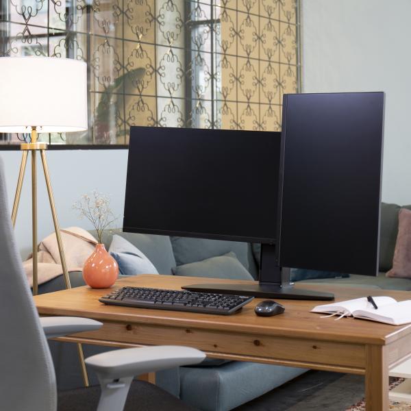 Ergotron NeO-Flex - Aufstellung - Für 2 LcD-Displays - Schwarz - Bildschirmgröße: Bis Zu 61 Cm (bis Zu 24 Zoll) - Image 4