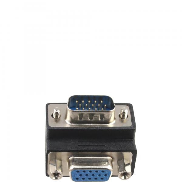 Inline Vga Adapter 90° Winkel 15pol Stecker/buchse - Image 4