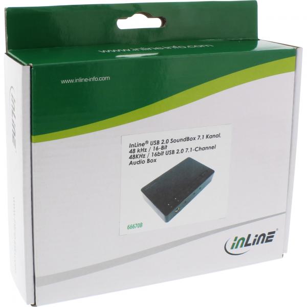 Inline Usb 2.0 Soundbox 7.1 - 48khz / 16-Bit - Mit Toslink Digital In / Out - Image 3