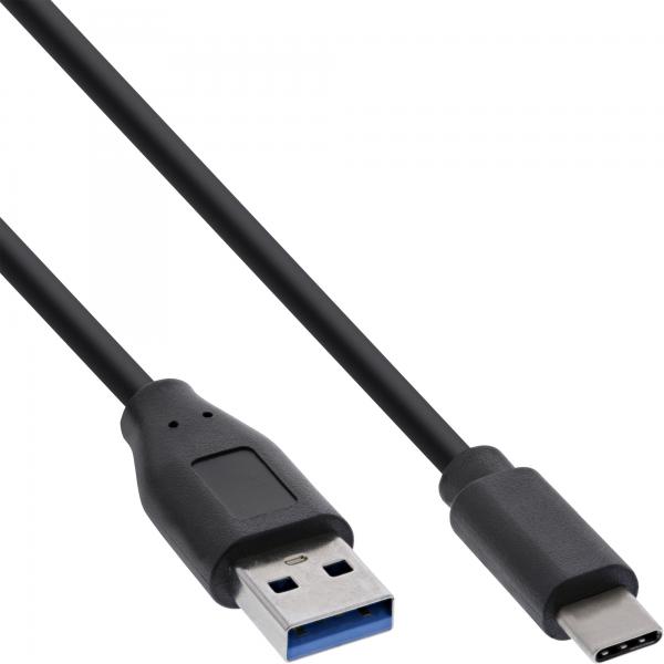 Inline Usb 3.2 Gen.1x2 Kabel - UsB-C Stecker An A Stecker - Schwarz - 2m
