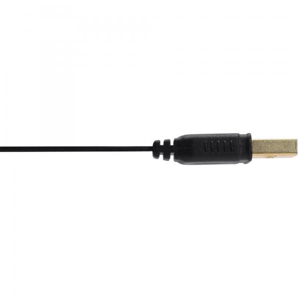 Inline Usb 2.0 Flachkabel - Usb A St An MinI-B St (5pol.) - Schwarz - 2m - Image 3