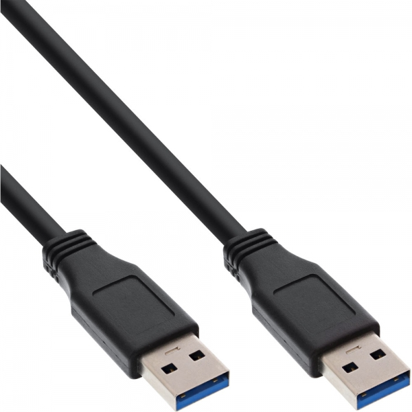 Inline Usb 3.2 Gen.1 Kabel - A An A - Schwarz - 5m