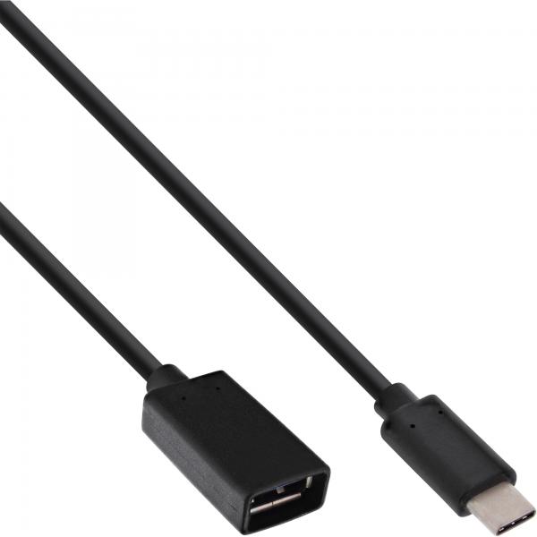 Inline Usb 3.2 Gen.1x2 Adapterkabel - UsB-C Stecker An A Buchse - 0,15m