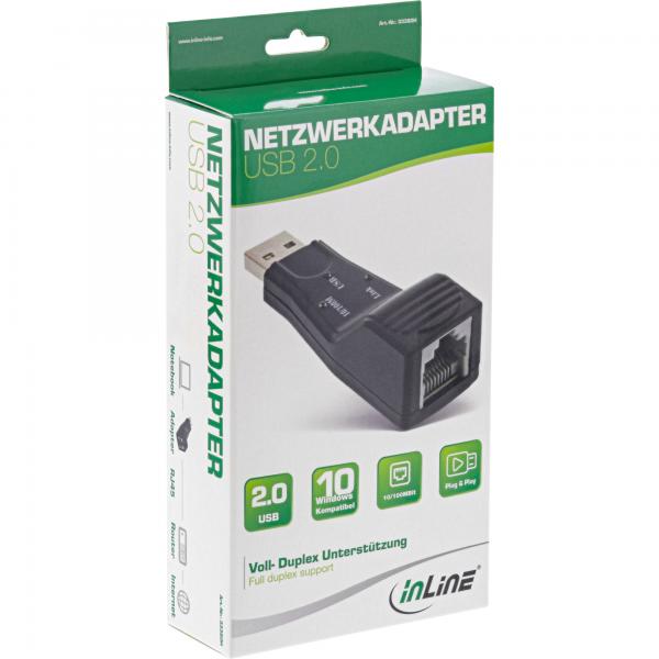 Inline Usb 2.0 Netzwerkadapter - 10/100mbit - Image 3