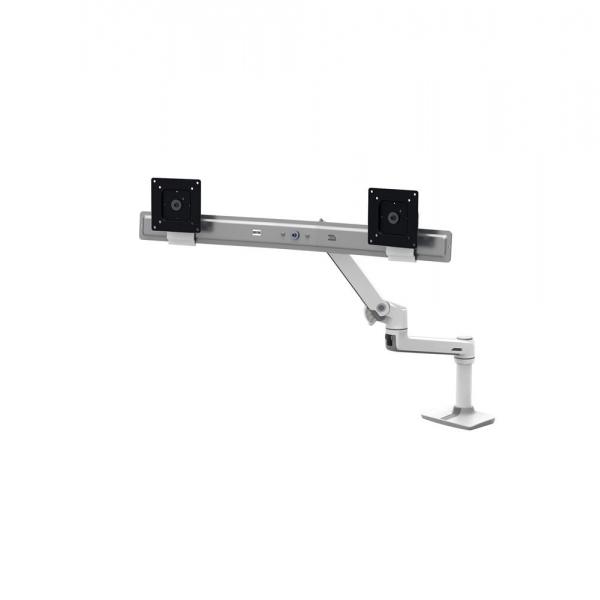 Ergotron Lx Desk Dual Direct Arm - Befestigungskit (gelenkarm, Spannbefestigung Für Tisch, 2 Drehgelenke, Befestigungsteile, Scharnier, Verlängerungs - Image 3