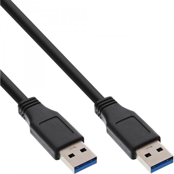 Inline Usb 3.2 Gen.1 Kabel - A An A - Schwarz - 0,3m