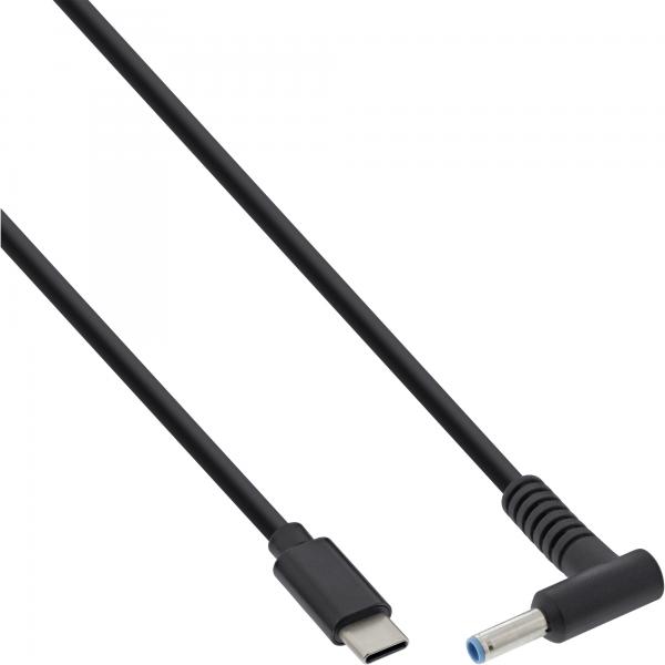 Inline UsB-C Zu Hp Notebook (rund/klein) Ladekabel - 2m