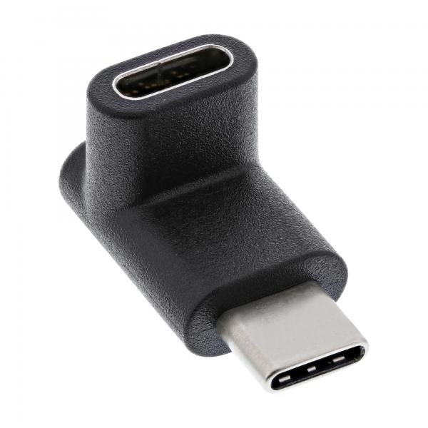 Inline Usb 3.2 Gen.2 Adapter - UsB-C Stecker An C Buchse - Oben/unten Gewinkelt