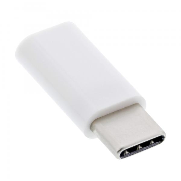 Inline Usb 2.0 Adapter - UsB-C Stecker Auf MicrO-Usb Buchse