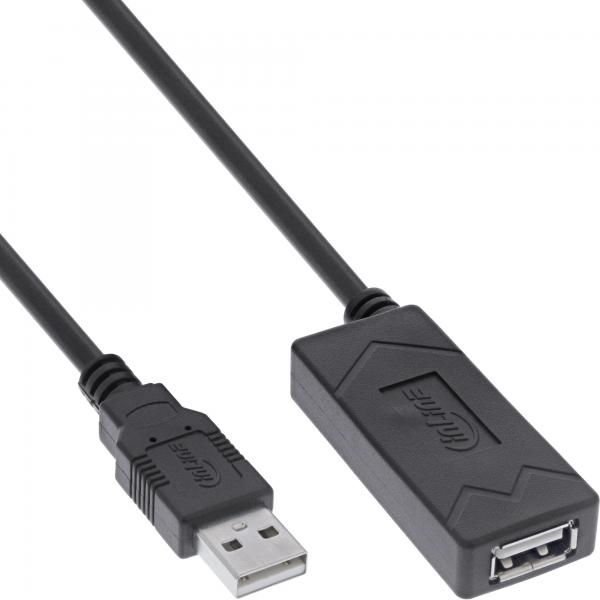 Inline Usb 2.0 AktiV-Verlängerung - UsB-A Stecker/buchse - 12,5m