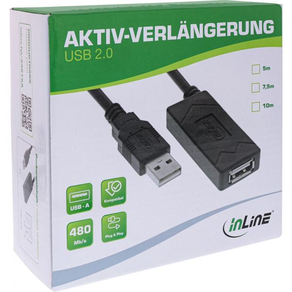 Inline Usb 2.0 AktiV-Verlängerung - UsB-A Stecker/buchse - 12,5m - Image 3
