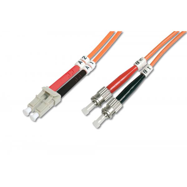 Cavo Patch Multimodale In Fibra Ottica Digitus, Lc/st, 10 M, I-Vh, Om2, Lc, st