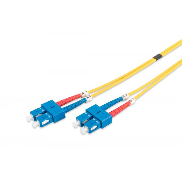 Cavo Patch Monomodale In Fibra Ottica Digitus, Sc / sc