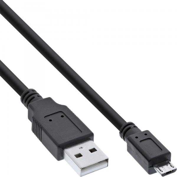 Cavo Inline MicrO-Usb 2.0 - UsB-A Maschio A MicrO-B Maschio - Nero - 2 M