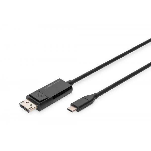 Cavo Adattatore Bidirezionale Displayport Usb Tipo C Digitus