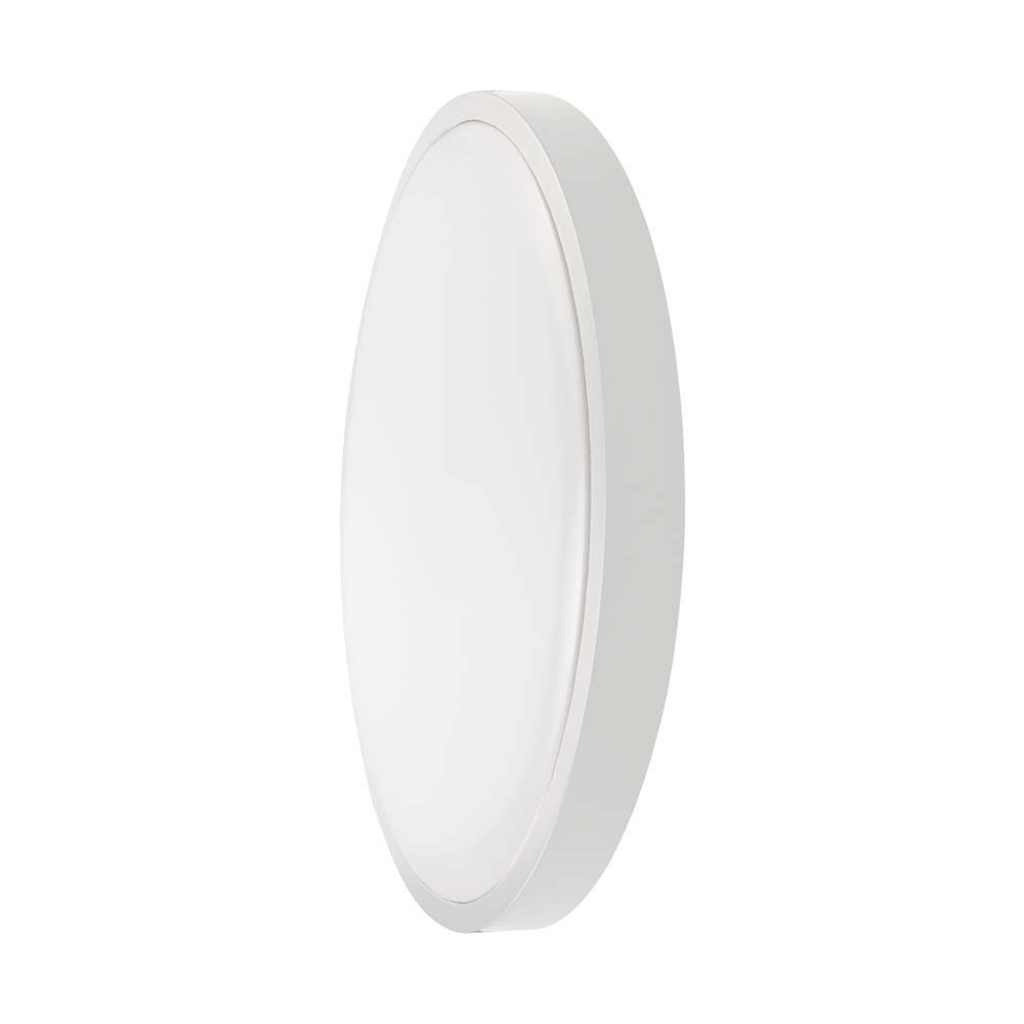 36w Led Dome Light Round White Frame 6400k Ip44