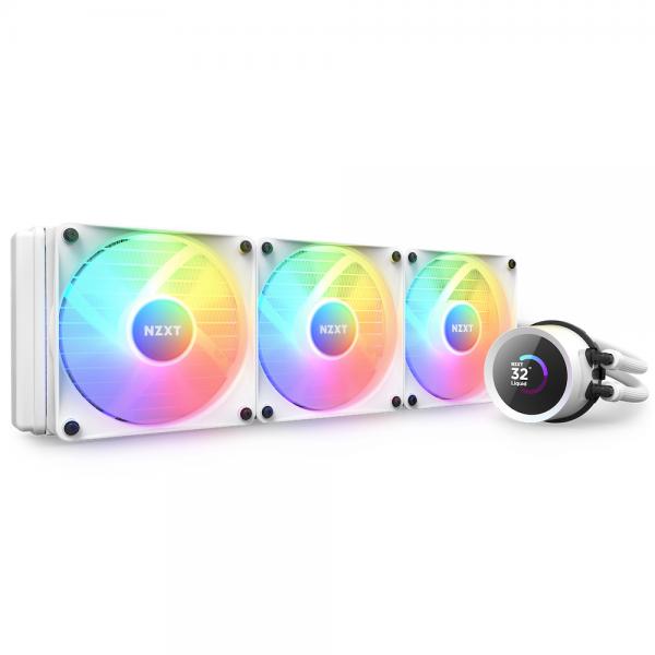 Nzxt Kraken 360 Rgb Processore Raffreddatore Di Liquidi Tutto In Uno 12 Cm Bianco 1 Pz (nzxt Kraken 360 Rgb White 1700/am5)