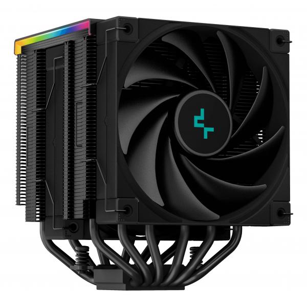 Deepcool Ak620 Digital Processore Raffreddatore D'aria 12 Cm Nero 1 Pz (deepcool Ak620 Digital Cpu Cooler, Black, 2x 120mm Fan, Dual Tower, Argb, 6x