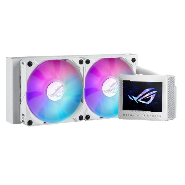 Asus Rog Ryujin Iii 240 Argb White Edition Processore Raffreddatore Di Liquidi Tutto In Uno 12 Cm Bianco 1 Pz (asus Rog Ryujin Iii 240 Argb - White e)