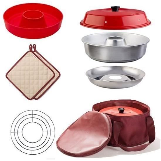 Omnia Pack 1: Forno + Borsa + 2 Presine + Griglia + Stampo In Silicone