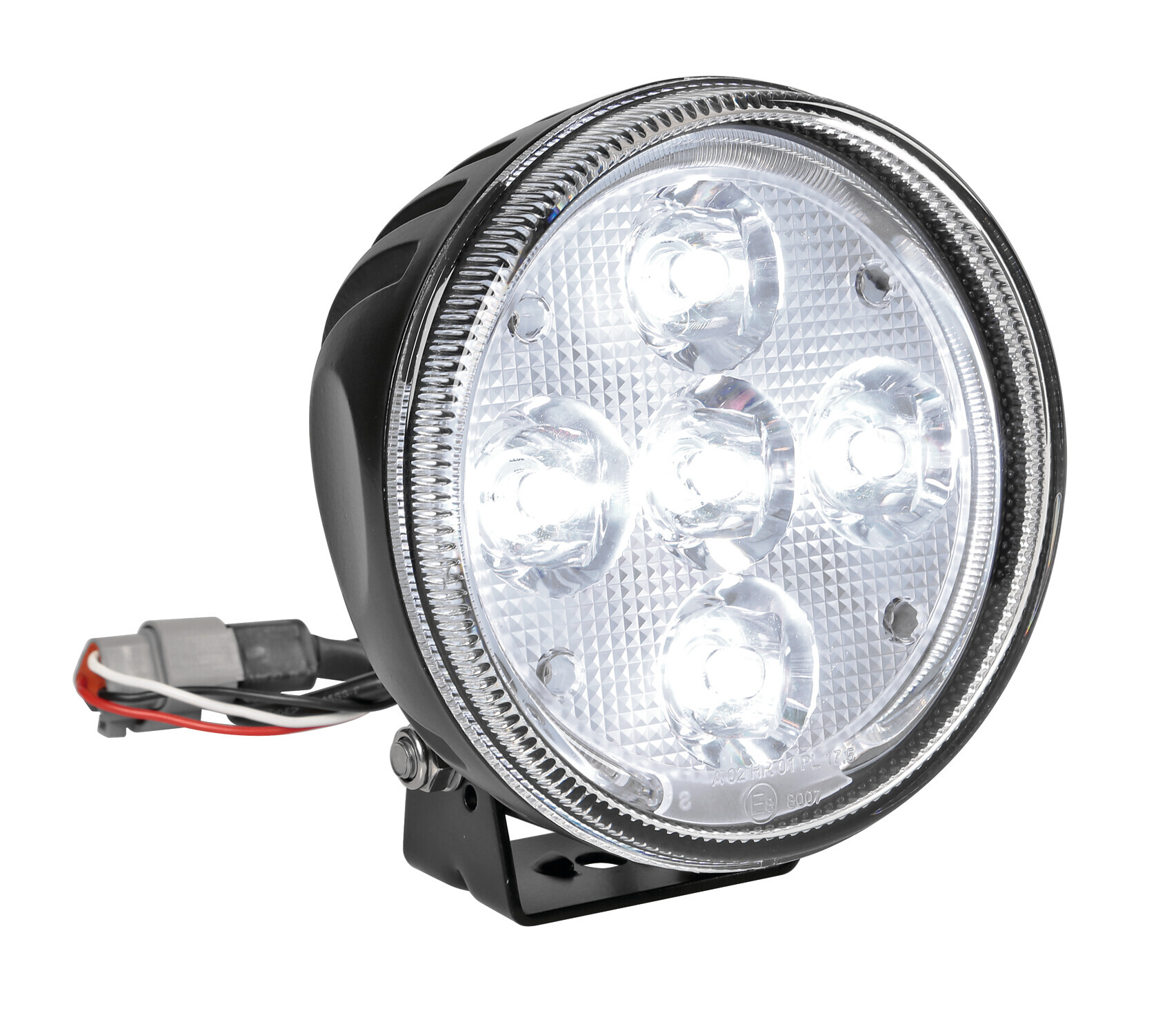 AngeL-Led, Proiettore Supplementare A 7 Led - 12/24v - Ø 150 mm