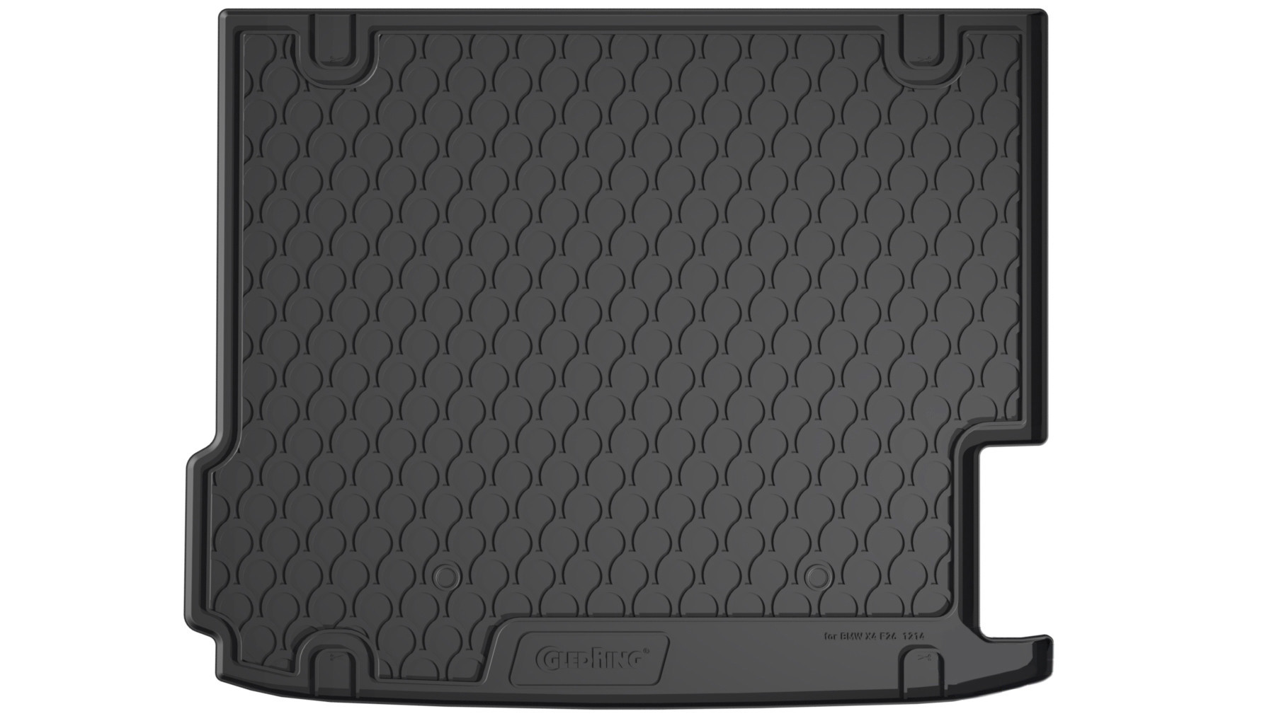 Vasca Baule Su Misura In Gomma Sintetica - Compatibile Per  Bmw X4 (f26) (06/14>03/18) Baule Alto