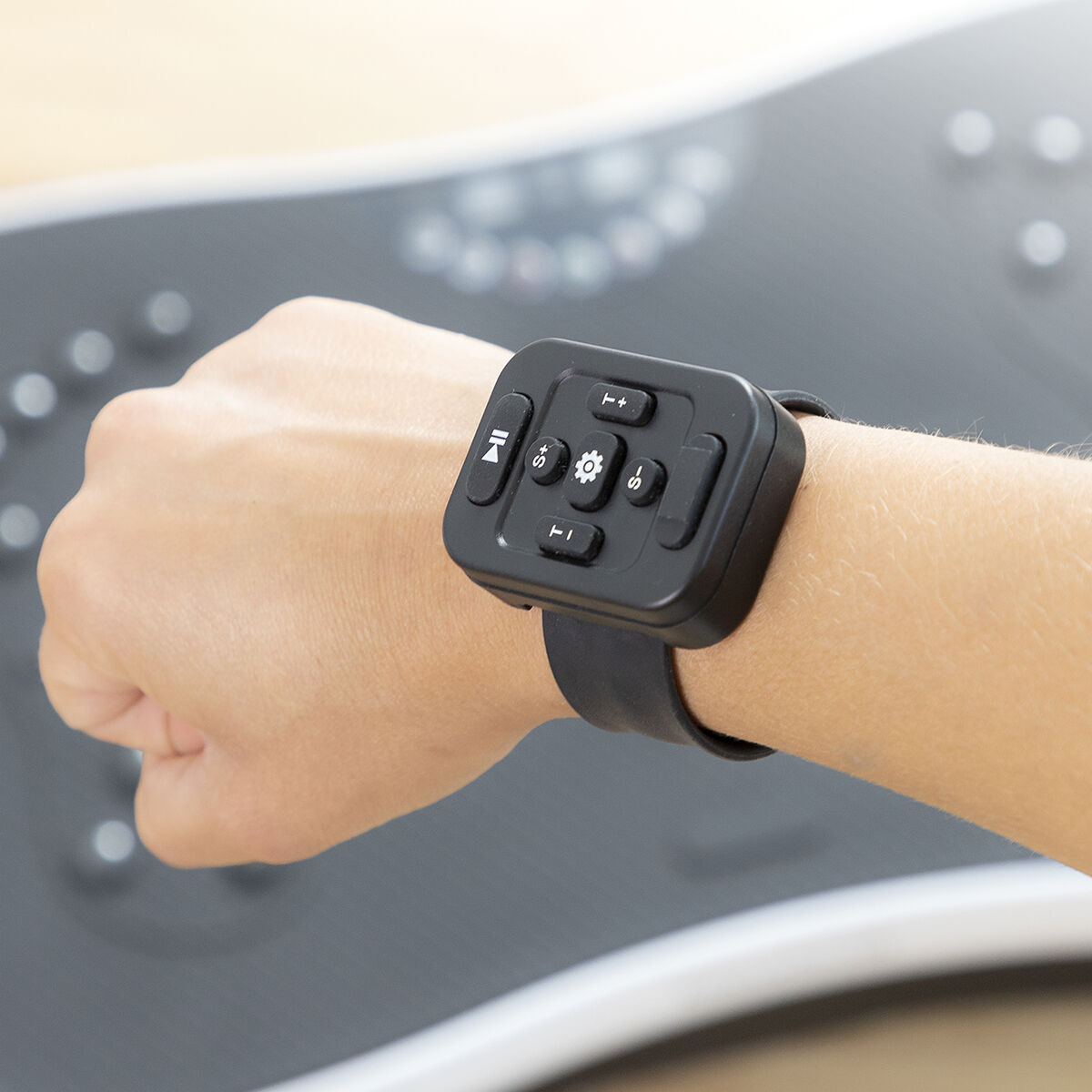 Piattaforma Vibrante Di Allenamento Con Accessori E Manuale Per Esercizi Vybeform Innovagoods - Image 4