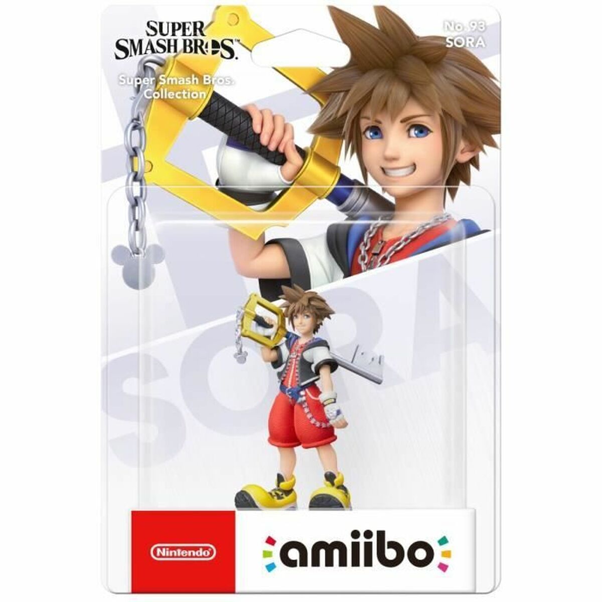 Statuina Da Collezione Amiibo Super Smash Bros. Collection No. 92 - Sora