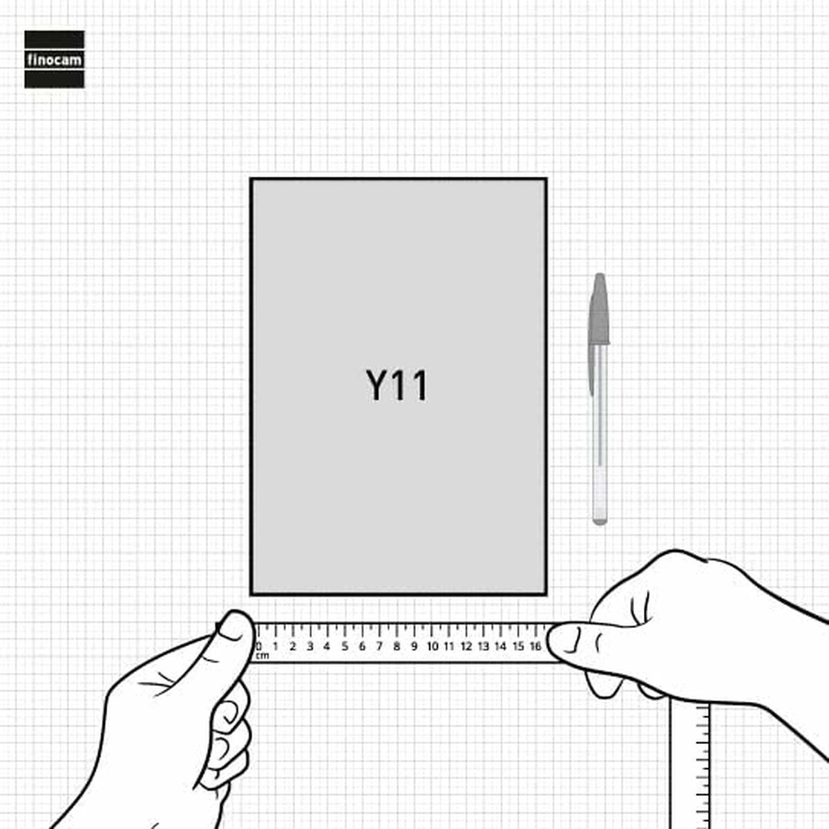 Agenda Finocam Nero 16,5 X 24 cm - Image 6
