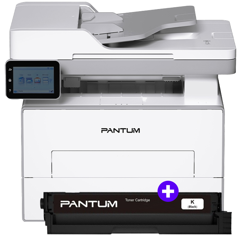 (bundle) Pantum Bm4300adw - Stampante Multifunzione Laser Monocromatica A4 - Lan - WI-Fi - Fronte / Retro - 33 Ppm + Toner Originale PL-A4201h