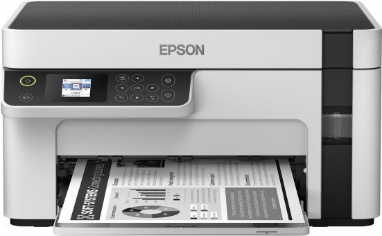 Epson Ecotank ET-M2120 - Multifunktionsdrucker - S/w - Tintenstrahl - A4/legal (medien) - Bis Zu 15 Seiten/min. (drucken) - 150 Blatt - Usb, WI-Fi -