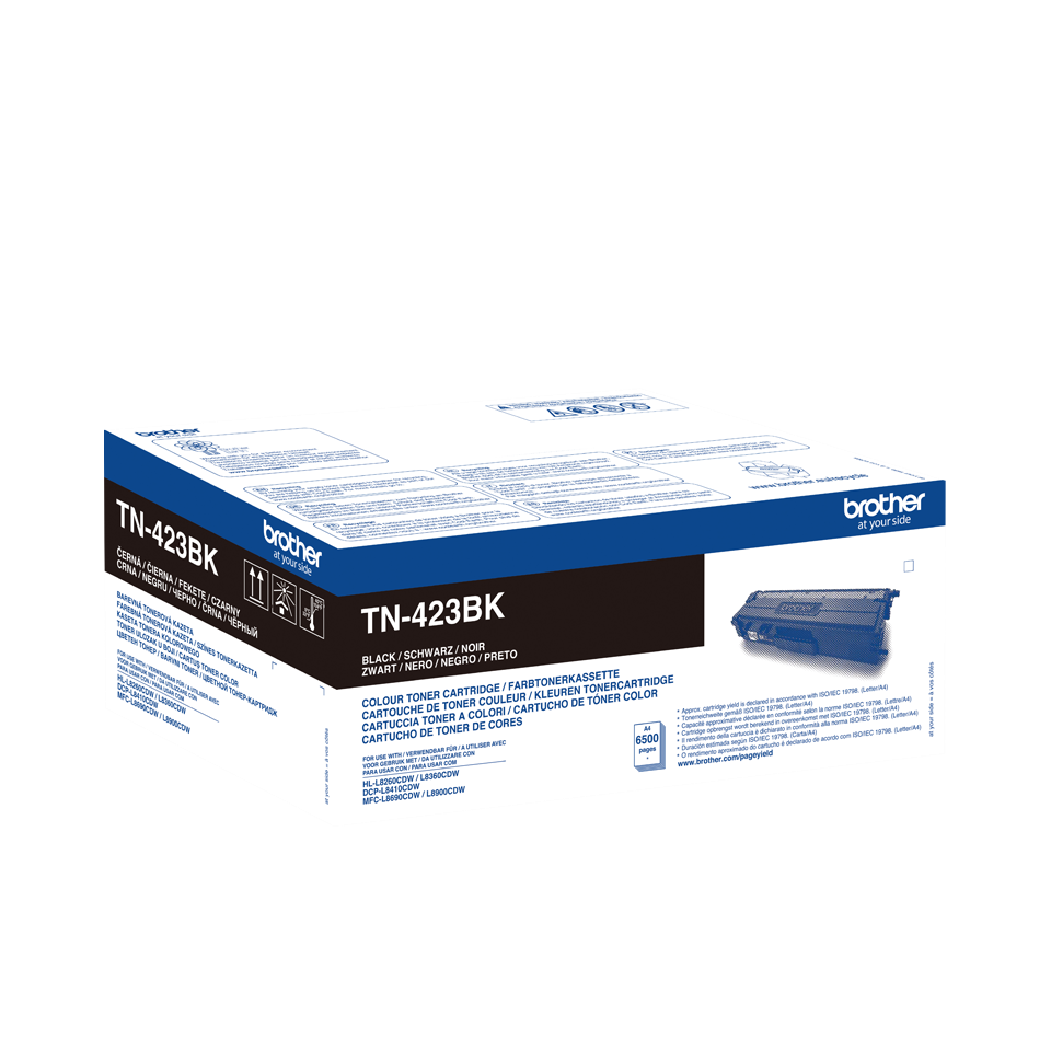 Brother Tn423bk - Jumbo Yield - Schwarz - Original - Tonerpatrone - Für Brother DcP-L8410cdw, HL-L8260cdw, HL-L8360cdw, MfC-L8690cdw, MfC-L8900cdw (t