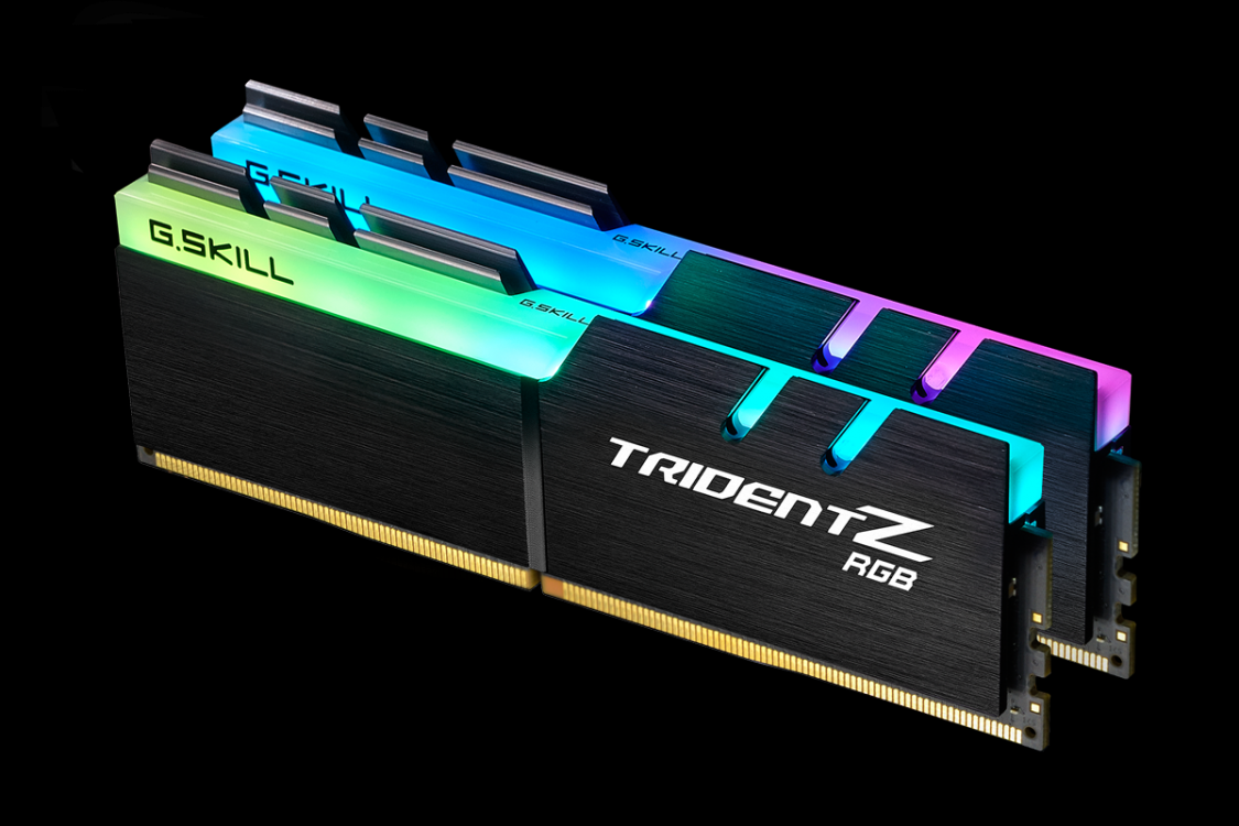 G.skill Tridentz Rgb Series - Amd Edition - Ddr4 - Kit - 16 Gb: 2 X 8 Gb - Dimm 288-Pin - 1600 Mhz / Pc4-25600 - Cl16 - 1.35 V - Ungepuffert - NoN-ec