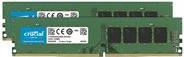 Crucial - Ddr4 - 16 Gb: 2 X 8 Gb - Dimm 288-Pin - 3200 Mhz / Pc4-25600 - Cl22 - 1.2 V - Ungepuffert - NoN-Ecc