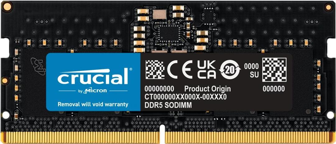 Crucial 8gb Ddr5-4800 Sodimm (ct8g48c40s5)