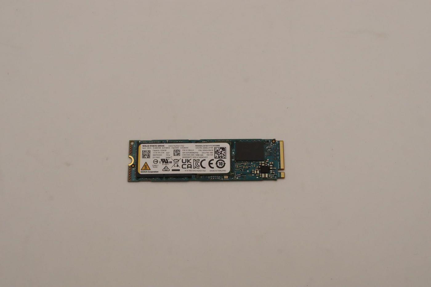 Lenovo Ssd M.2 Pcie Nvme Fru (5ss0v26419)