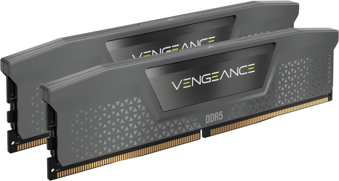 Corsair Vengeance - Ddr5 - Kit - 128 Gb: 2 X 64 Gb - Dimm 288-Pin - 3200 Mhz / Pc5-51200 - Cl42 - 1.35 V - ON-Die Ecc - Schwarz (cmk128gx5m2b6400c42)