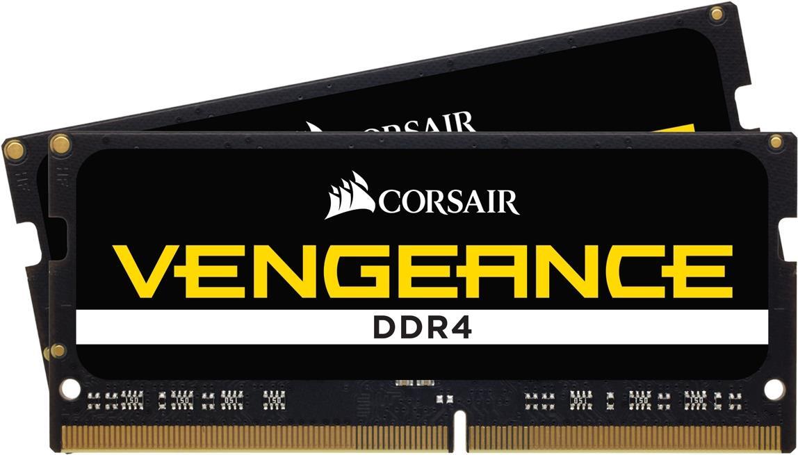 Corsair Vengeance - Ddr4 - Kit - 32 Gb: 2 X 16 Gb - So Dimm 260-Pin - 2933 Mhz / Pc4-23400 - Cl19 - 1.2 V - Ungepuffert - NoN-Ecc