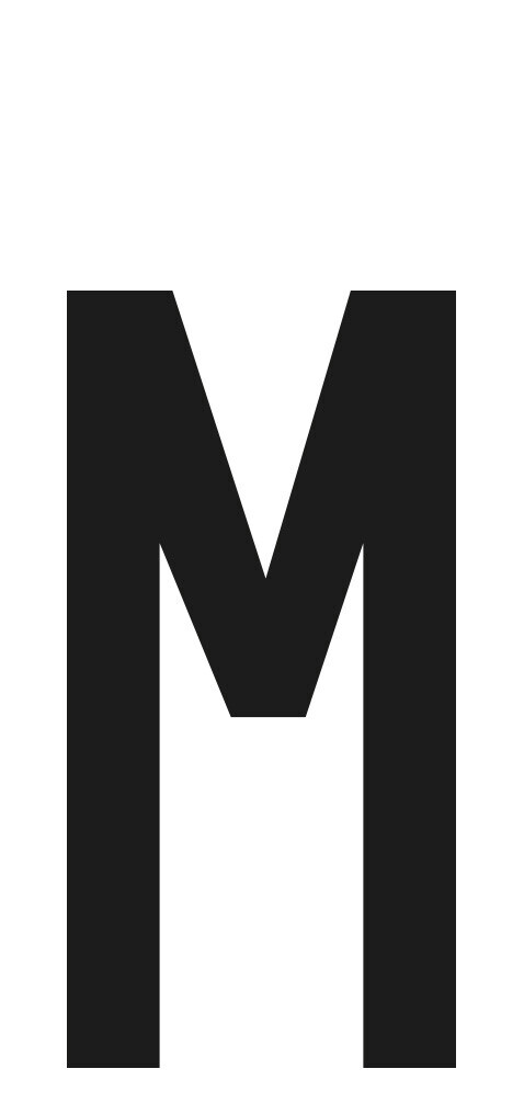 SpelL-It, Caratteri Alfanumerici Adesivi 60x30 Mm - M