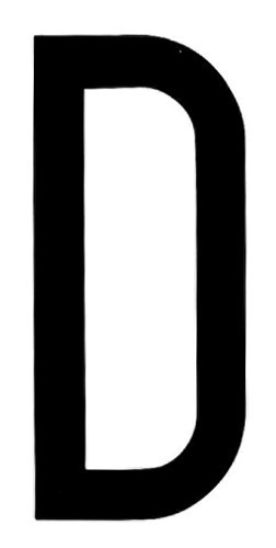 SpelL-It, Caratteri Alfanumerici Adesivi 80x35 Mm - D