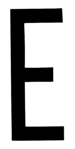 SpelL-It, Caratteri Alfanumerici Adesivi 80x35 Mm - E