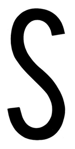 SpelL-It, Caratteri Alfanumerici Adesivi 80x35 Mm - S