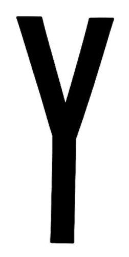 SpelL-It, Caratteri Alfanumerici Adesivi 80x35 Mm - Y