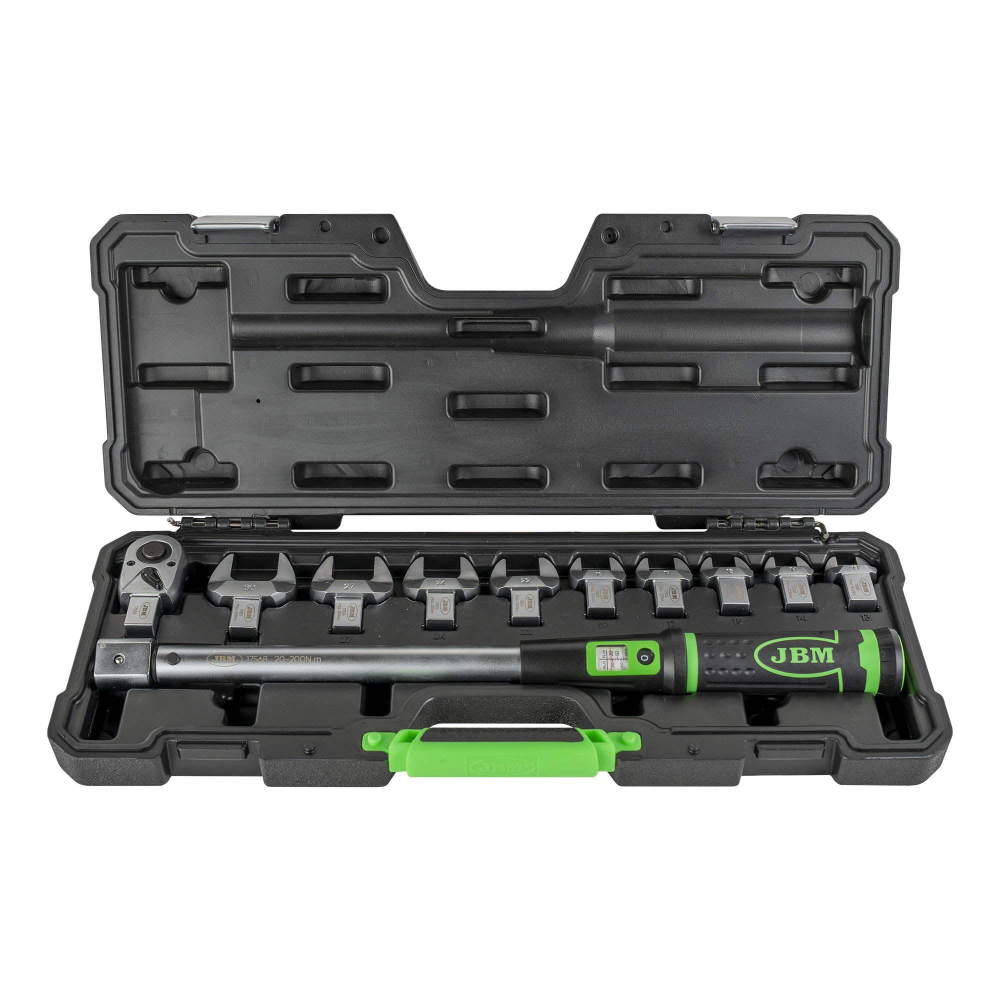 Chiave Dinamometrica 1/2" 40–200 Nm Con Teste Intercambiabili