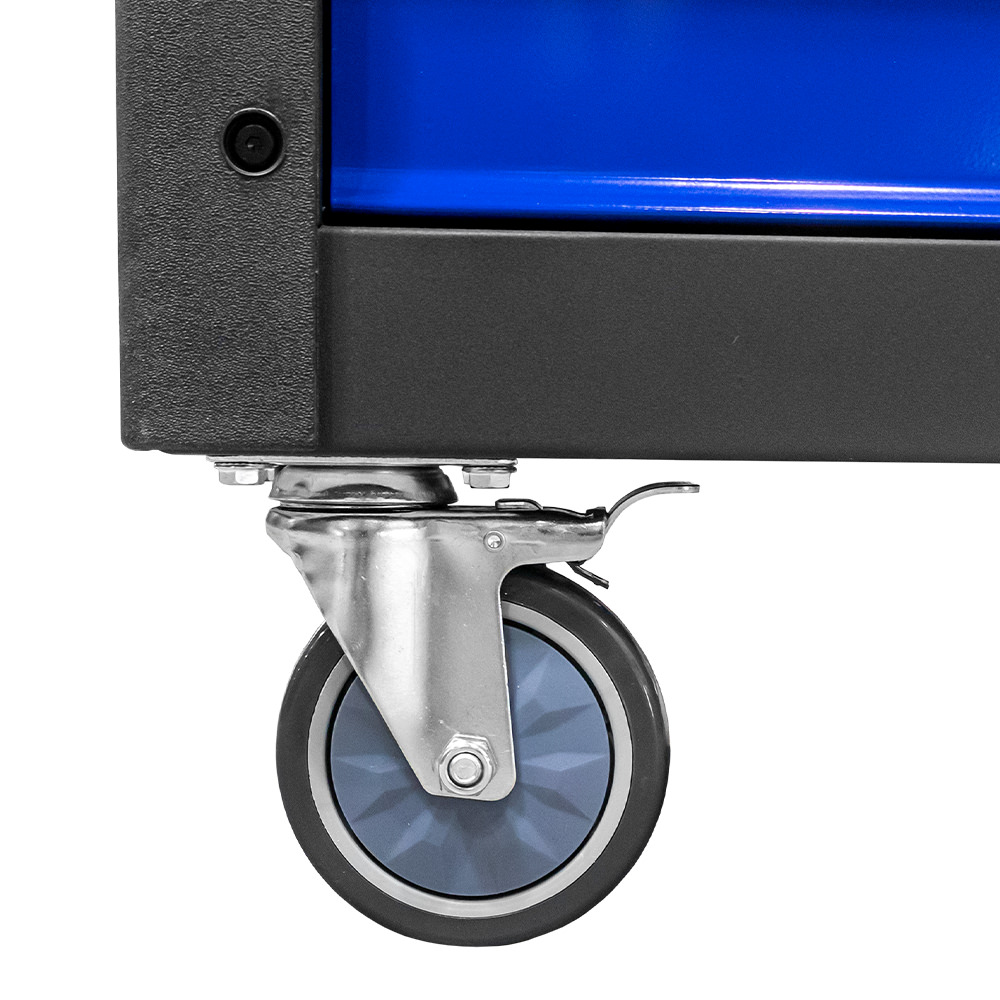 Carrello A 7 Cassetti Senza Utensili - Blu - Image 4